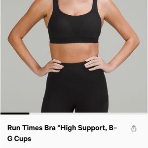 Lululemon Run Times Bra 🍋